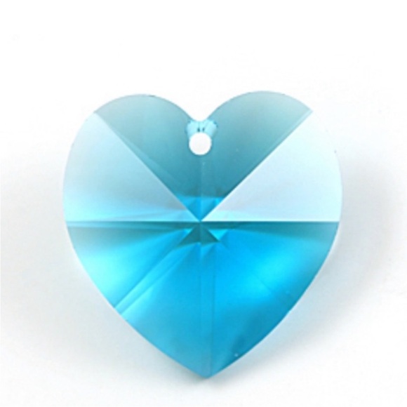 Swarovski Blue Crystal Pendant - Picture 11 of 12